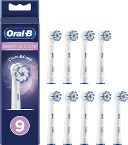 Oral-b Opzetborstels Sensitive Clean 9 Stuks