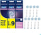 Oral-b Opzetborstels Sensitive Clean 9 Stuks