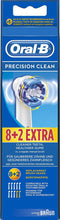 Oral-B Precison Clean Opzetborstels - 8 +2 stuks
