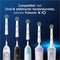 Oral B PRO Cross Action Opzetborstels Wit | 10 stuks