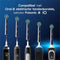 Oral-B Pro Cross Action Opzetborstels Zwart 10 stuks