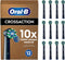 Oral-B Pro Cross Action Zwart Opzetborstels - 12 Stuks