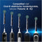 Oral-B Pro Cross Action Zwart Opzetborstels - 12 Stuks