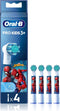 Oral B PRO Kids Opzetborstels Spiderman - 4 stuks
