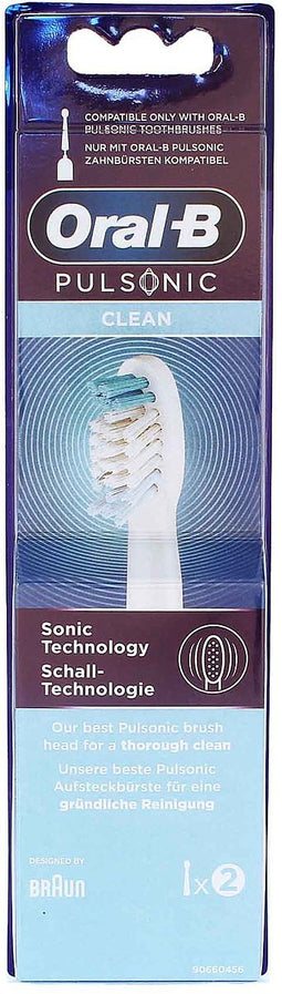 Oral B Pulsonic Clean Opzetborstels - 2 stuks