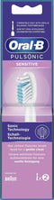 Oral B Pulsonic Sensitive Opzetborstels - 2 stuks