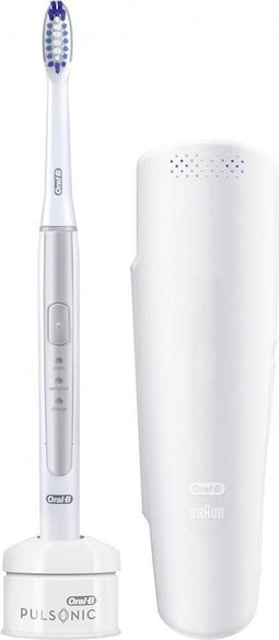 Oral-B Pulsonic Slim 1200 - Elektrische Tandenborstel - Zilver - Reiseditie