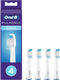 Oral-B Pulsonic SR32-4 - Opzetborstels - 4 stuks - Wit