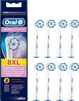 Oral-B Sensi UltraThin Opzetborstels - 8 stuks