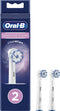 Oral-B Sensitive Clean - Met CleanMaximiser-technologie - Opzetborstels - 2 Stuks