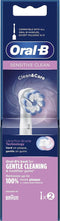 Oral-B Sensitive Clean - Met CleanMaximiser-technologie - Opzetborstels - 2 Stuks