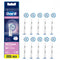 Oral-B Sensitive Clean Opzetborstels - 10 Stuks