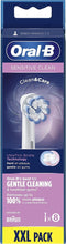 Oral-B Sensitive Clean - Opzetborstels - 8 Stuks