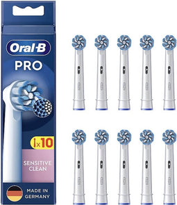 Oral B Sensitive Clean PRO Opzetborstels - 10 stuks