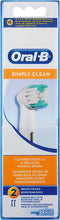 Oral-B Simply Clean - Opzetborstels - 2 stuks