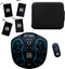 Orange Care ProRecover Elektrische Spierstimulator TENS EMS massage apparaat draadloos - Spier ontspanner herstel onderbenen, kuiten, dijen, voeten, rug, borst, armen, schouders - elektrotherapie - - Incl. 4 gelpads, afstandsbediening, opberghoes