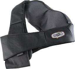 Orange Care Shiatsu Neck Massager, nekmassagekussen met 4 draaiende massagekoppen en warmtefunctie – drukpuntenmassage, elektrisch,