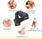 Orange Care Shiatsu Neck Massager, nekmassagekussen met 4 draaiende massagekoppen en warmtefunctie – drukpuntenmassage, elektrisch,