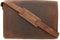 Orange Fire Leren Messenger 15.6 inch Buffalo Rat Pack OF 554/15 Bruin