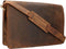 Orange Fire Leren Messenger 15.6 inch Buffalo Rat Pack OF 554/15 Bruin
