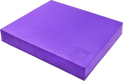 Orange Gym Balanskussen Volwassenen & Kinderen, Balance pad, Balance Board – 38 x 32.5 x 6 cm - Paars - Balanstrainer - Twisttrainer - Balans Wiebel bord - Balansplank - Fitness Focus Training Stabiliteit - Kerntraining - Yoga, Pilates, Fitness