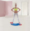 Orange Gym, Core fit & Twist Balance Board Volwassenen 65 x 10 x 27 cm - Blauw – Balanstrainer - Twisttrainer - Balans bord -Balans Wiebel bord - Balansplank - Fitness Focus Training Stabiliteit - Kerntraining - Yoga, Pilates, Fitness