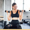 Orange Gym, Dumbbell Bench – verstelbaar - trainingsbank – halterbank – fitnessbank – 6 standen – belastbaar tot max 200kg – zwart/oranje