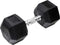 Orange Gym, Hex Dumbbell – 14KG – hexagon dumbbells – neoprene dumbbell