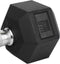 Orange Gym, Hex Dumbbell – 14KG – hexagon dumbbells – neoprene dumbbell