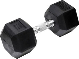 Orange Gym, Hex Dumbbell – 18KG – hexagon dumbbells – neoprene dumbbell