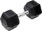 Orange Gym, Hex Dumbbell – 18KG – hexagon dumbbells – neoprene dumbbell