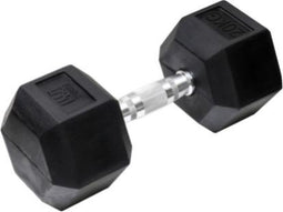 Orange Gym, Hex Dumbbell – 20KG – hexagon dumbbells – neoprene dumbbell