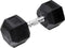 Orange Gym, Hex Dumbbell – 20KG – hexagon dumbbells – neoprene dumbbell