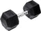 Orange Gym, Hex Dumbbell – 22.5KG – hexagon dumbbells – neoprene dumbbell