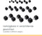 Orange Gym, Hex Dumbbell – 2KG – Set van 2 - hexagon dumbbells - neoprene dumbbell -