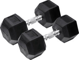 Orange Gym, Hex Dumbbell – 4KG – Set van 2 - hexagon dumbbells - neoprene dumbbell -