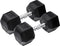 Orange Gym, Hex Dumbbell – 4KG – Set van 2 - hexagon dumbbells - neoprene dumbbell -