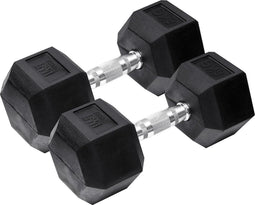 Orange Gym, Hex Dumbbell – 6KG – Set van 2 - hexagon dumbbells - neoprene dumbbell -