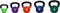 Orange Gym, Vinyl Kettlebell – 12KG, russische kettlebell, neoprene coating