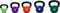 Orange Gym, Vinyl Kettlebell – 6KG, russische kettlebell, neoprene coating