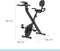 Orange Gym, X-bike Pro Cycle Opvouwbare hometrainer