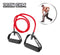 Orange Planet Banden en riemen voor krachttraining - zwart/ rood