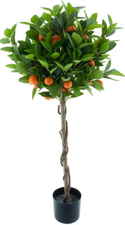 Orange tree Sevilla in pot orange 90 cm kunstbloem