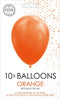 Oranje ballonnen | 10 stuks