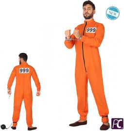 Oranje carnaval boevenpak.