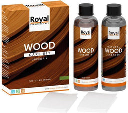 Oranje Greenfix Wood Care Kit + Cleaner 2x250ml