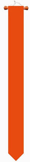 Oranje wimpel - Koningsdag accessoires – Koningsdag versiering – Oranje versiering - EK accessoires