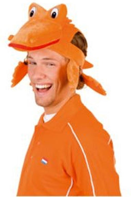 Oranjeshop Krokodillen Pet - Voetbal - Algemeen - Maat One Size - Oranje