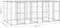 vidaXL - Hondenkennel - met - dak - 9,68 - m² - gegalvaniseerd - staal