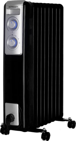 Orbegozo RN 2000 electrische verwarming Olie elektrisch verwarmingstoestel Binnen Zwart 2000 W
